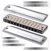 KONGSHENG Mars Harmonica,10 Hole Blues Harp Harmonica Diatonic Mouth Oragn