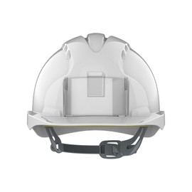 JSP EVO2 Badge Slide Ratchet White Ventilated (apb030-000-100)