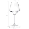 Floating Wine Glasses for Pool (18 Oz | Set of