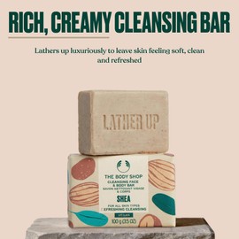 The Body Shop Shea Soap - Face & Body Cleansing Bar - For All Skin Types - 100g