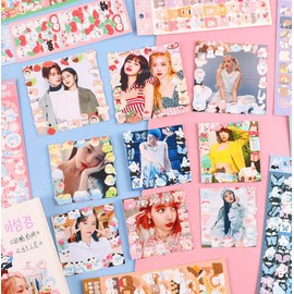 [Set of 12 sheets of 324 pieces] Korean character decoration stickers glitter glittering stylish and cute reward stickers reward stickers flakes large quantities animal bear rabbit notebook collage