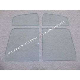 Auto City Classic Side Glass 1956 Ford F100 Pickup and Panel Delivery 82 Vent Door Clear Windows