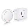 Garbage Disposal Wireless Switch Kit, Remote Control Outlet, No Drilling