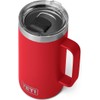 YETI Rambler Jug, Stainless Steel, Rescue Red, 24 oz (710