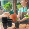 CAXUSD 100Pcs Hydroponic Planting Baskets Mesh Net Pots for Indoor
