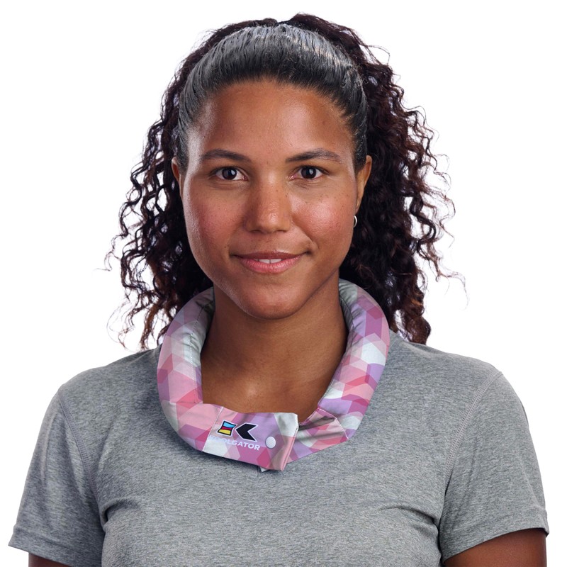 KOOLGATOR Evaporative Cooling Neck Wrap – Reusable Neck Cooler with