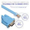 Cable Consola Savefree Rj45 a Db9 Hembra Rs232 Cisco 1.8m