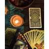 Generisch 78-Piece Gold Foil Tarot Deck, Gold Cards with 36