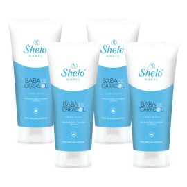 4 Crema Facial De Baba Caracol Sheló Repara Piel + Regalo