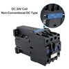 Baomain 3-Pole DC Contactor CJX2-3210 – 24VDC Coil, 3NO+1NO Auxiliary,