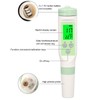3 in 1 TDS PH Temperature Meter High Accuracy Backlit