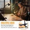 CeSunlight Clamp Desk Lamp, Clip on Reading Light, 3000K-6500K Adjustable