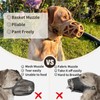 Mayerzon Dog Muzzle, Breathable Basket Muzzles for Small, Medium, Large