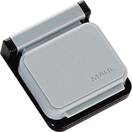 Maul 6240084 10pc Plastic Paper Clip Paper Clip (Purple, Grey, 36 (S), 40 mm, 10 pc (S))