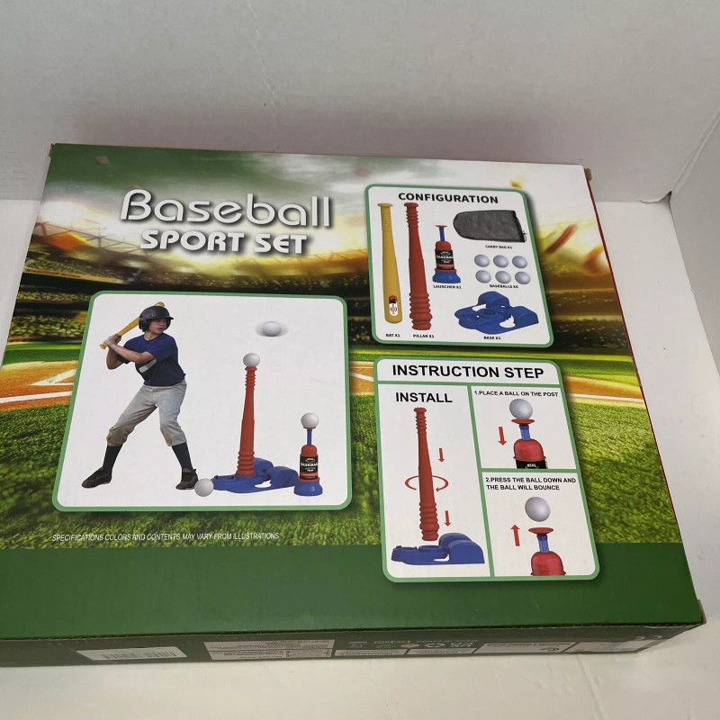 Bennol Baseball Sport Set T-Ball Training w/Launcher Adjustable