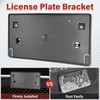Jogscay License Plate Bracket Accessories for Chrysler Pacifica 2017 2018