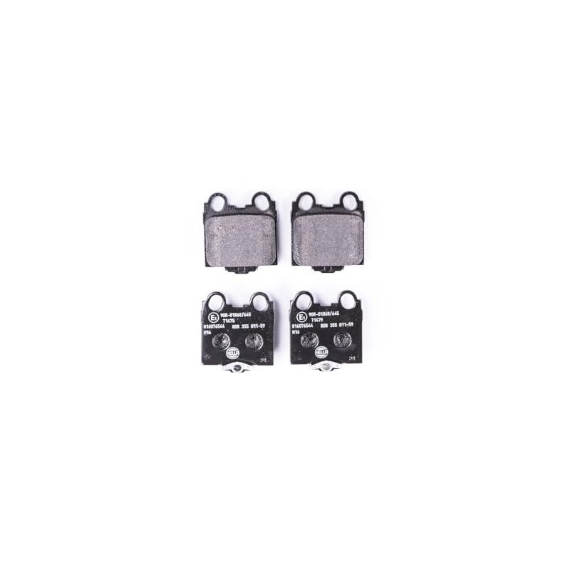 HELLA PAGID 8DB 355 011-591 Brake Pad Set, disc brake,