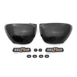 Complete Side Cover Kit - Fits Honda CB550K - 1974-1976 - Left & Right Panels