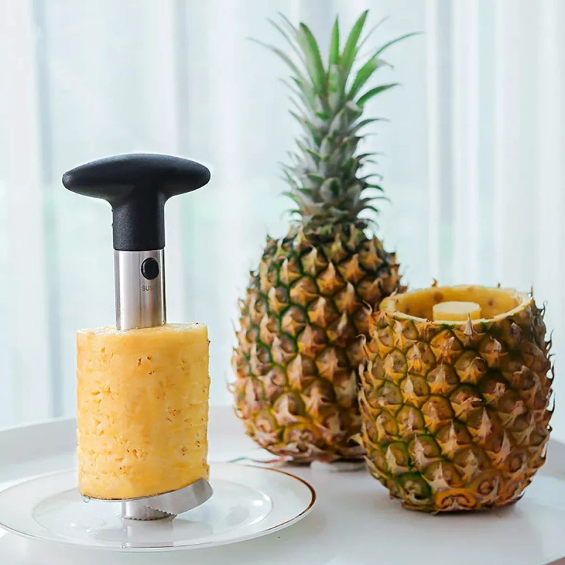 Lecute Cortador Descorazonador Para Piña De Facil Uso Practico