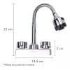 CNX Mezcladora Mini Con Cuello Flexible Para Lavabo