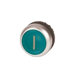 Eaton 216938 Illuminated Push Button Flat Green I Button