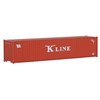Walthers SceneMaster HO Scale Model of K-Line (Red, White) 40'