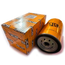 JCB Backhoe Parts: Genuine JCB Engine Oil Filter For Various JCB Models (JCB Part no. 320/04133 or 320/04133A or 320/04134 or 320/B4420)