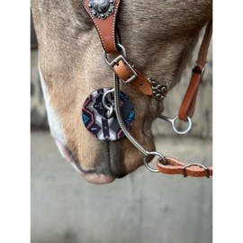 Schulz Equine Patterned Neoprene Bit Guard Bisby