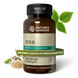 Natures Sunshine  Fcs Ii  Flavonoides  100 Caps Sin Sabor                                                                                             