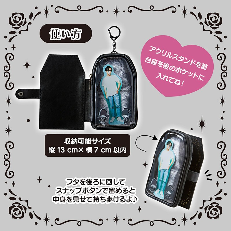 Sanrio Acrylic Stand Holder (Enjoy Idol Gothic Night Party) Cinnamoroll