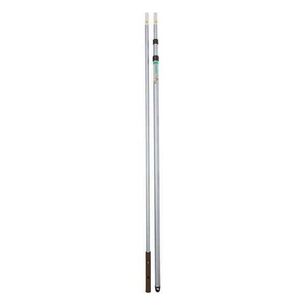 Azuma Aluminum Telescopic Handle, Attachment Set, Maximum Length Approximately 14.8 ft (4.5 m), Handle Only, Head Sold Separately.For cleaning high places that can't be reached. LL554 Total Length: Approximately 177.16 inches (450 cm), Silver