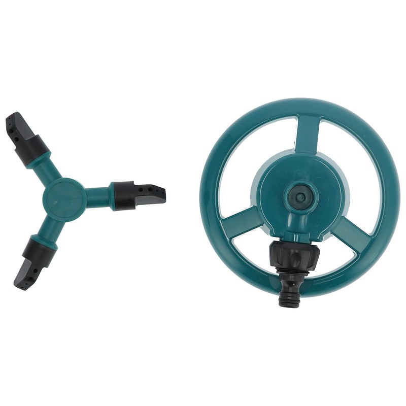 Fdit Lawn Sprinkler 360 Degree Rotatable Yard Sprinkler Irrigation Tool