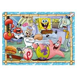 Ravensburger Spongebob Squarepants XXL 200 piece Jigsaw Puzzle for Adults and Kids Age 8 Years Up