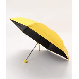 Folding Umbrella, Lightweight, Foldable, Compact, Sun or Rain, UV Protection, Ultra Mini, Compact, Chic Simple, Stylish, 99% UV Protection, Folding Parasol, 7.8 oz (220 g) (Yellow)