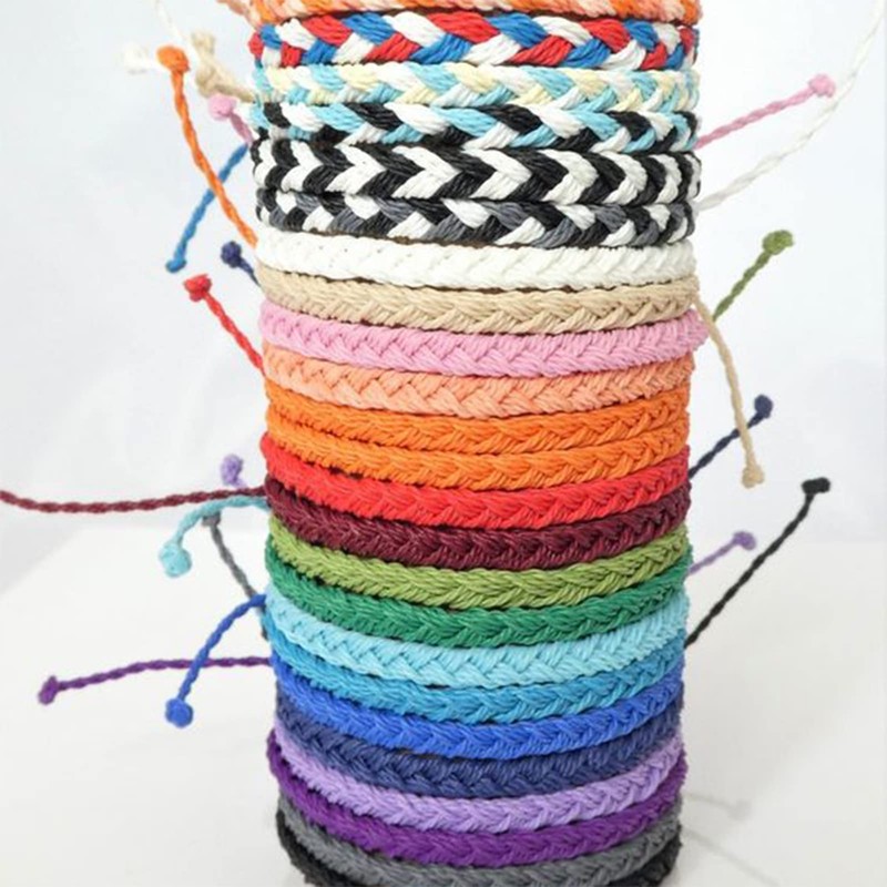 Pandahall 260 Meters/Roll 1mm Flat Waxed Polyester Cord Thread DIY