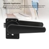 RV Toilet Door Latch Protect Privacy Bathroom Door Latch Handle