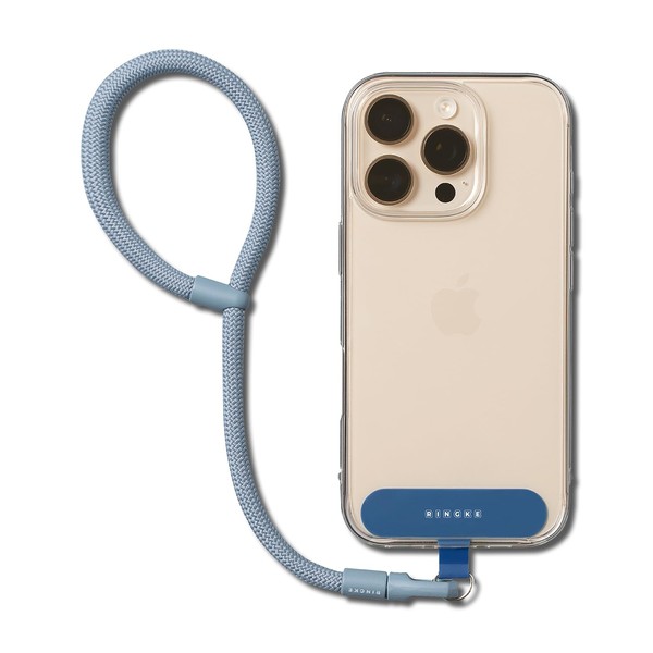 Ringke Holder Link Flow Adjustable Hand P-Type Strap with Patch,
