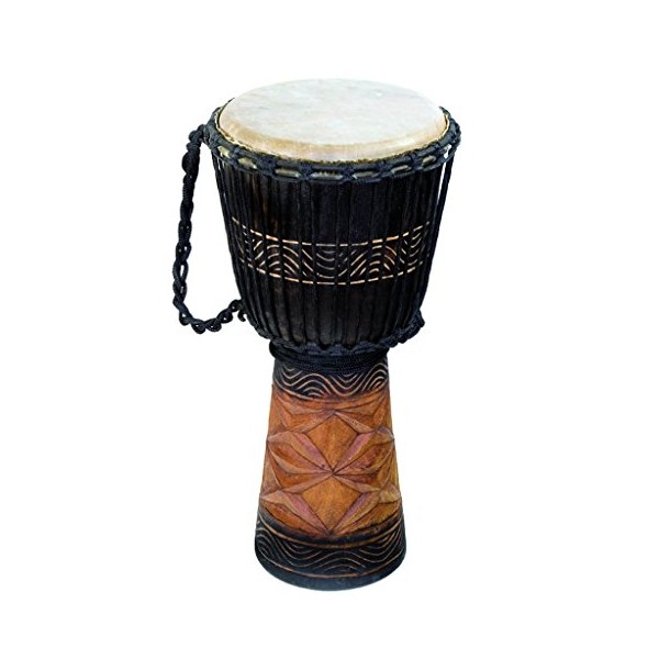 Djembe Afrika, 24" tall, 10,5-11" head