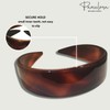 Parcelona French (Set of 2) Wide 1 Inch Tortoise Shell