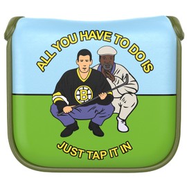 Golf Putter Cover, Protective Golf Club Covers and Mallet Putter Headcover for Odyssey, Magnetic Closure Golf Blade Putter Cover (Tap Tap TapaRoo Putt Cover)