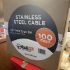 RailFX RFXCABLE100 1/8in Stainless Steel Cable rail 100 ft Coil