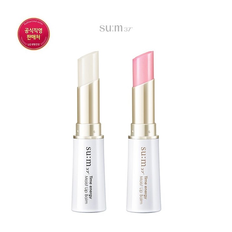 Breath 37 Time Energy Moist Lip Balm Transparent / 타임에너지
