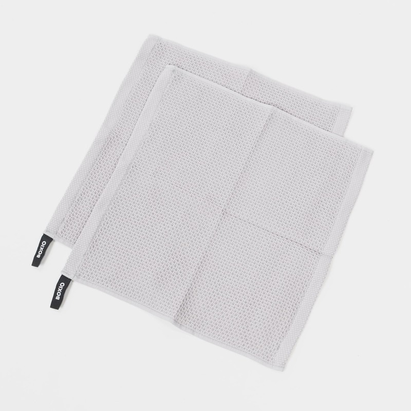 BOXIO - Towel: 2 x versatile cotton towel, 34 x