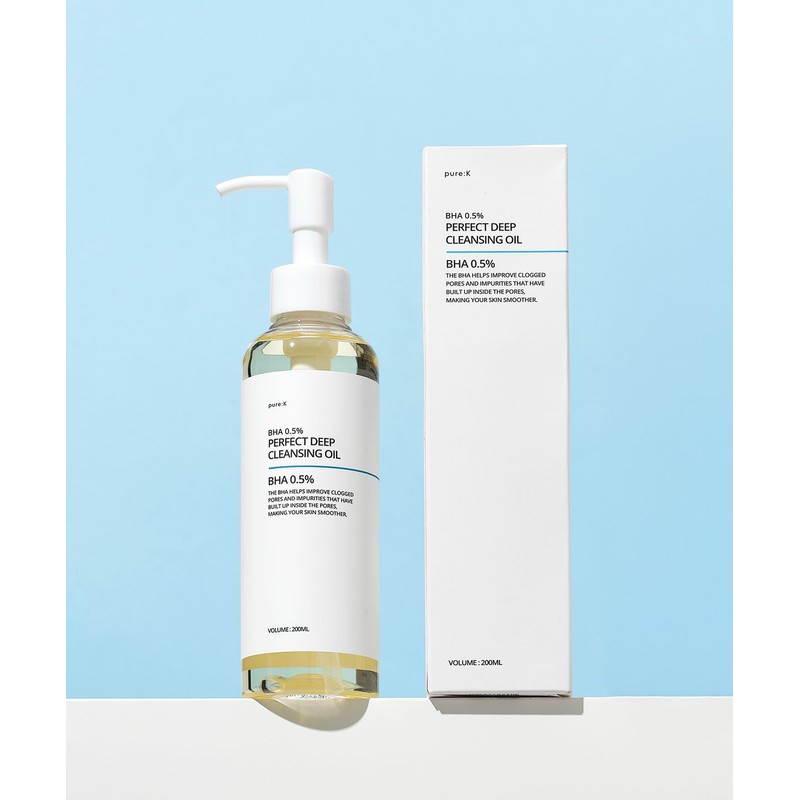 Pure K BHA 0.5% Perfect Deep Cleansing Oil 200ml