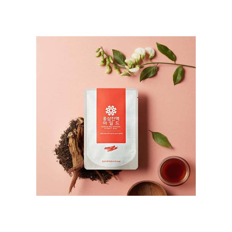 Yangji Korean Red Ginseng Red Ginseng Extract Mild 30 Packs