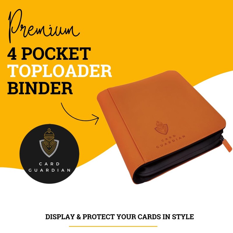 Card Guardian - Toploader binder 4 tasche sammelkarten album mit