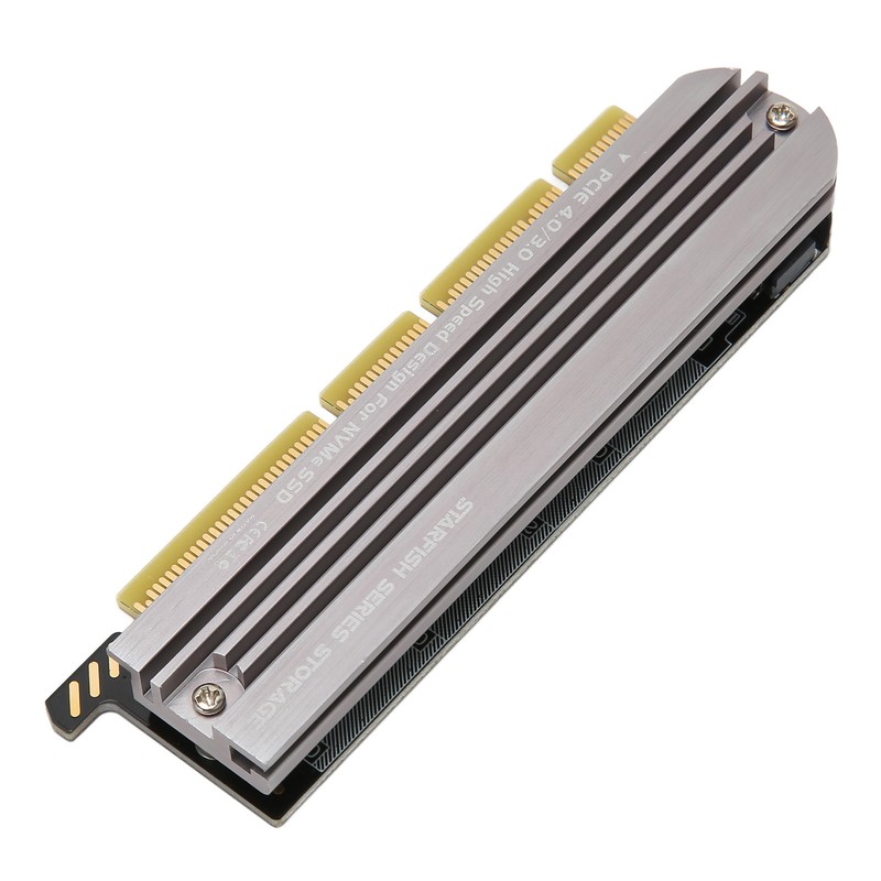 M.2 NVMe SSD to PCIe Adapter PCIe 4.0 Aluminium Alloy