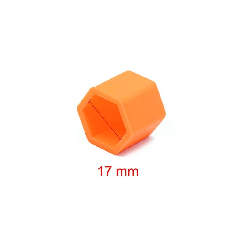 uxcell 20pcs 17mm Rubber Car Wheel Tire Tyre Nut Screw