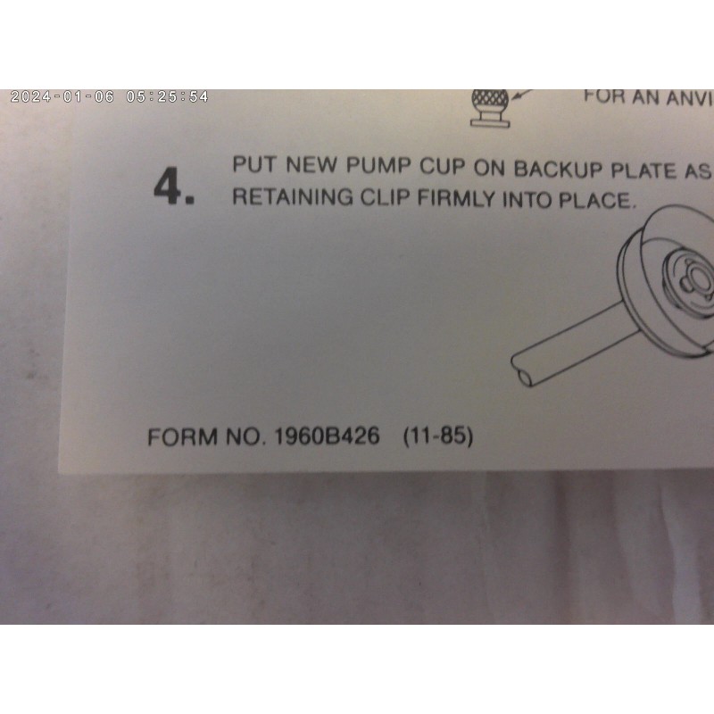 Coleman 1980's vintage Coleman pump cup kit #216A5091 (NEW old