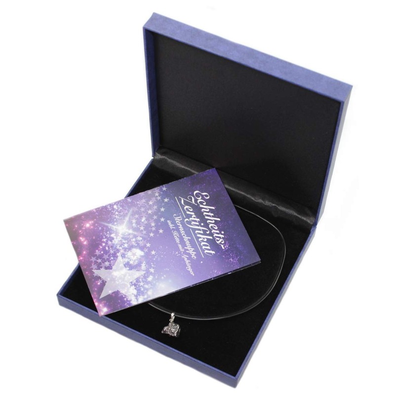 Budawi Gift Set Shooting Star Real Meteorite Pendant with Chain